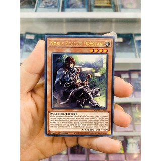 Thẻ Bài Lẻ YugiOh! Mã MAGO-EN082 - Noble Knight Drystan - Gold-Letter Rare - 1st Edition