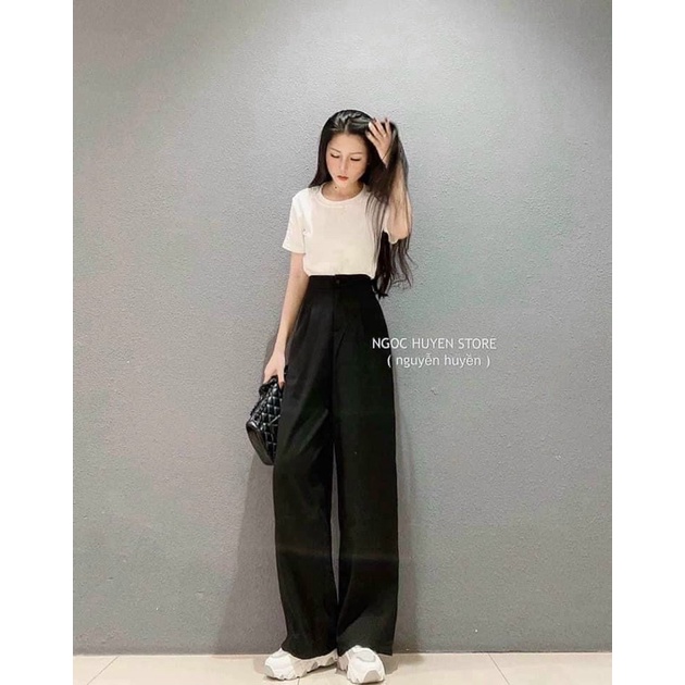 Quần vải suông 1 khuy SV309