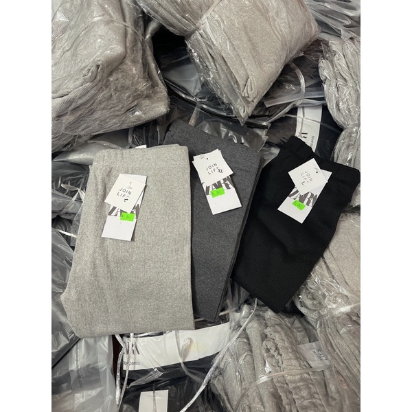 QNU107 - QUẦN LEGGING LEN TĂM NỮ CẠP CAO