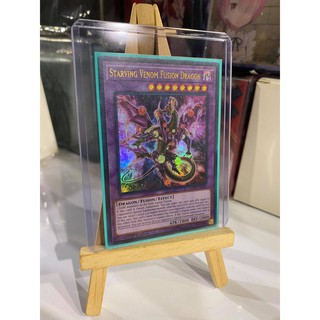 Lá bài thẻ bài Starving Venom Fusion Dragon - Ultra Rare - Tặng bọc bài nhựa bảo quản