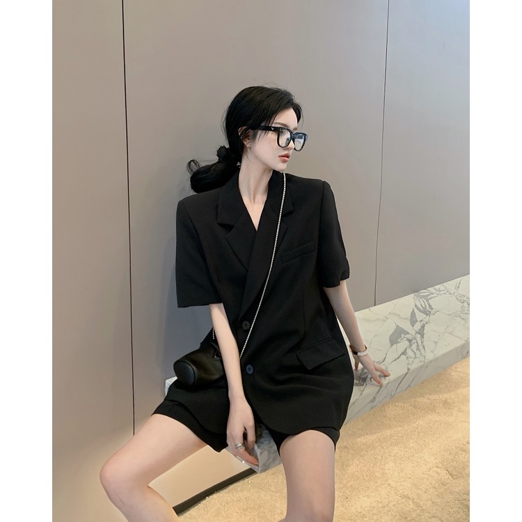 [SẴN]- CÓ TÁCH SÉT Áo blazer + Quần short cá tính phong cách Ulzzang(S52)