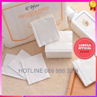 Bông tẩy trang 3 lớp Cotton Pads 222 miếng/gói