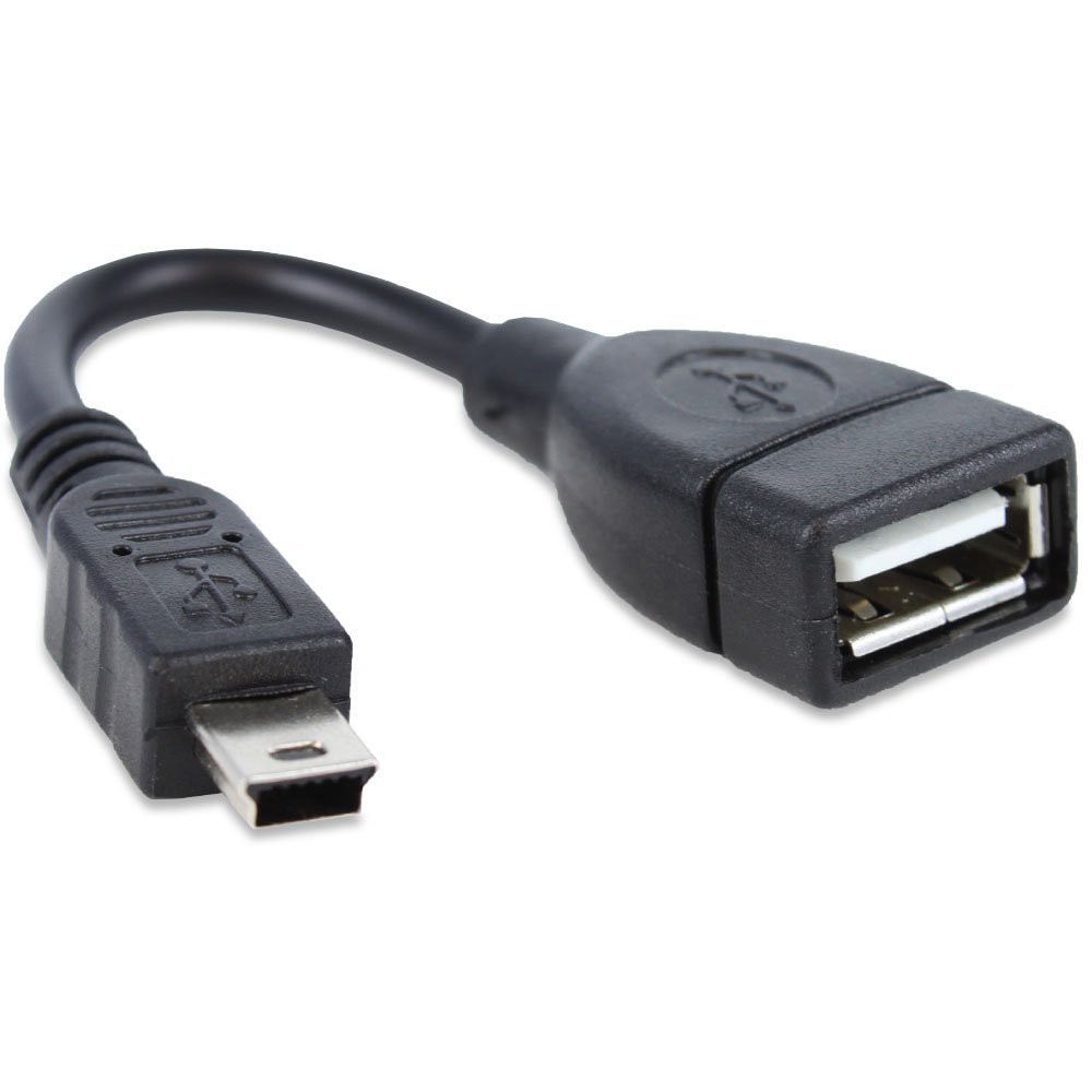 Cáp Mini USB OTG(Đen) -DC1835