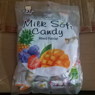 KẸO SỮA MỀM VỊ TRÁI CÂY THÁI LAN🍇BỊCH 320GR