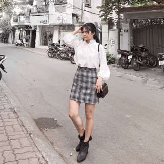 Sơ mi cổ viền bèo