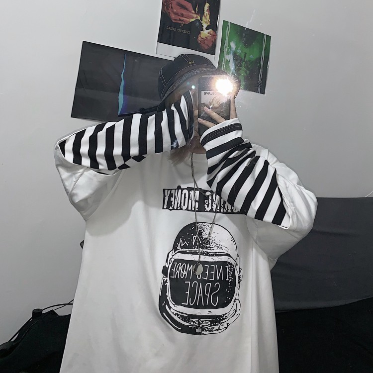 Áo thun form rộng tay lỡ (không kèm tay dài), áo phông unisex ATL55 | BigBuy360 - bigbuy360.vn