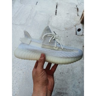 ❤️FREESHIP❤️[ FULL BOX REP11] giày Yz350 static trắng phản quang