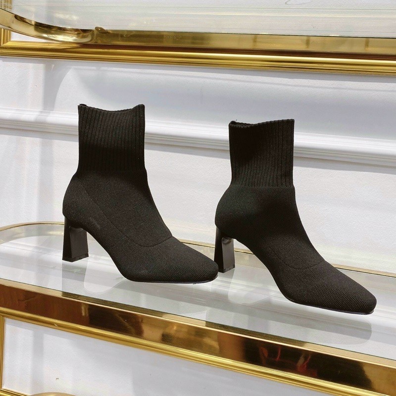 Boot len zara gót dẹt fullbox