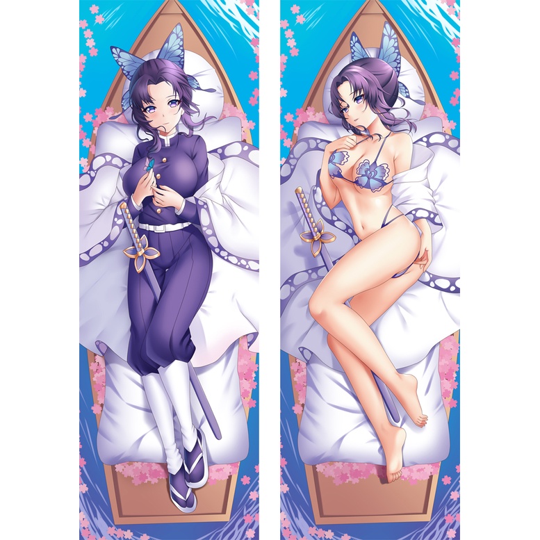 Vỏ Gối In Hình Nhân Vật Phim Demon Slayer 60x180cm
