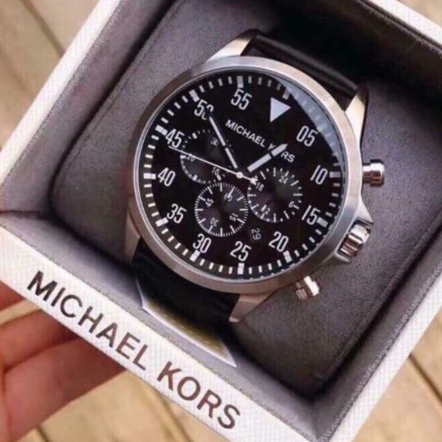 Đồng hồ nam dây da Michael Kors cực chất thumbnail