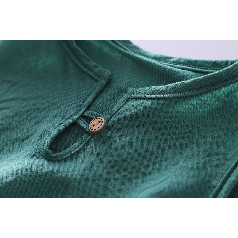 Áo Thun Cotton Lanh Mỏng Không Tay Dáng Rộng Phong Cách Nhật Hàn Thời Trang Mùa Hè Hàng Mới Dành Cho Bé Trai