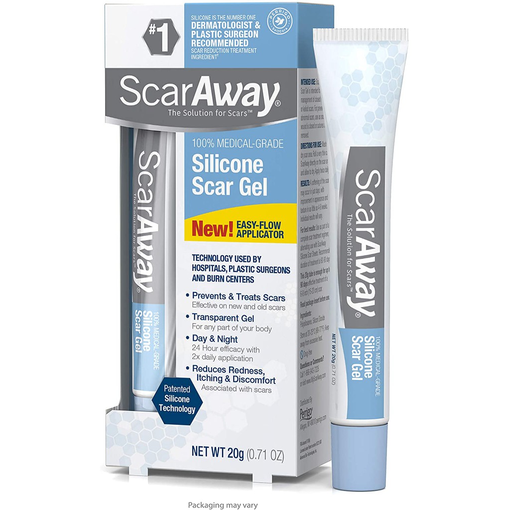 Gel giảm sẹo ScarAway 100% Silicone Scar Gel (10g)