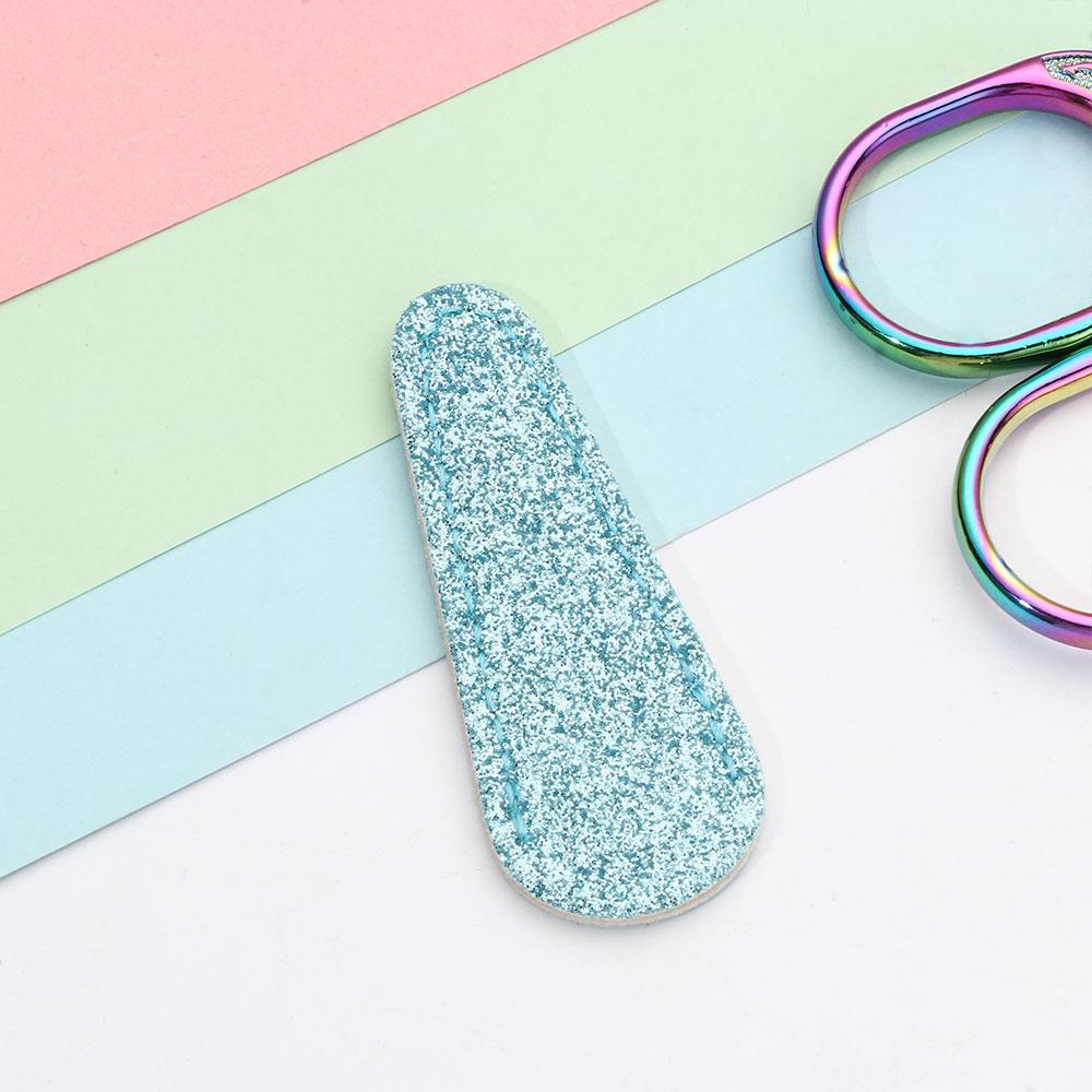 KUNHEV Vỏ Bọc Bảo Vệ Kéo Cắt Thêu Họa Tiết Hoa Mẫu Đơn Xinh Xắn Tiện Dụng Cho Gia