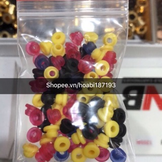 100 núm giữ kim silicon