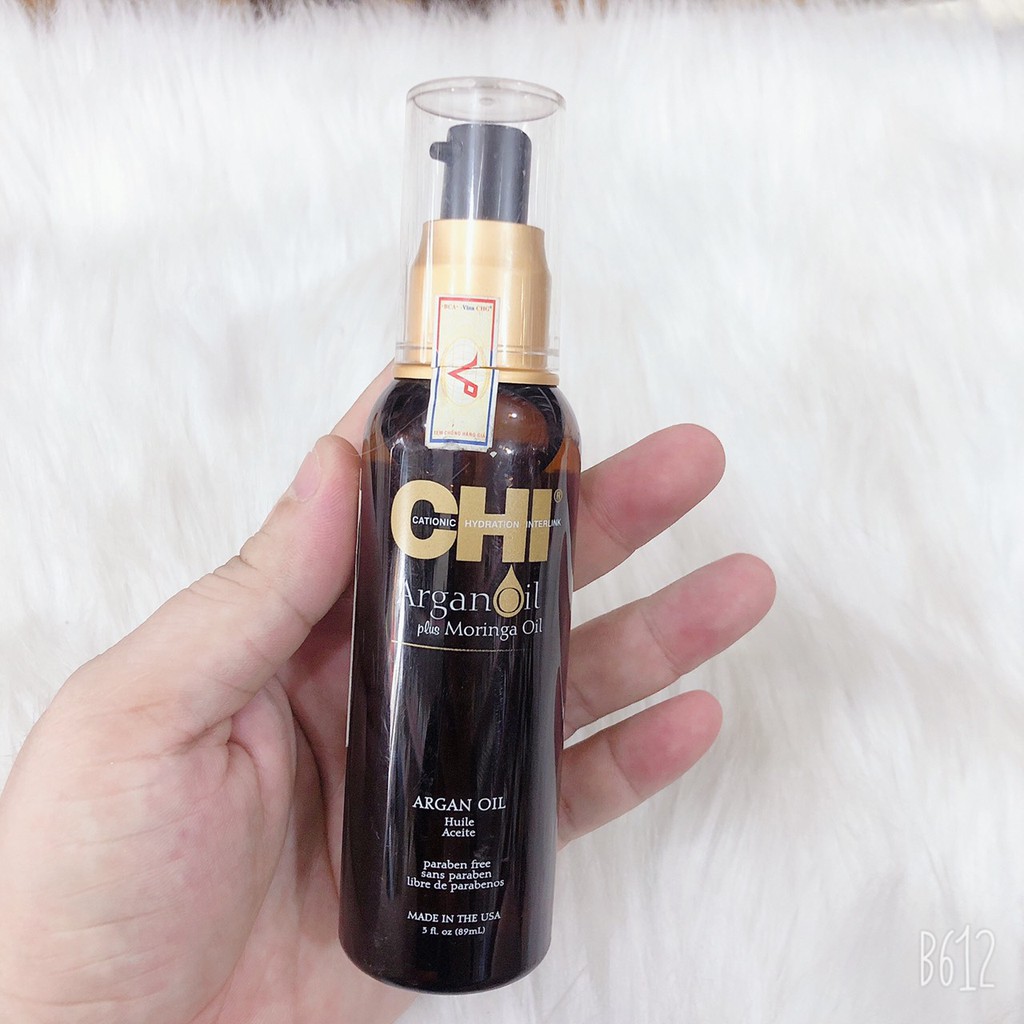 TINH DẦU DƯỠNG TRẺ HÓA VÀ DƯỠNG ẨM TÓC CHI ARGAN OIL 89ML