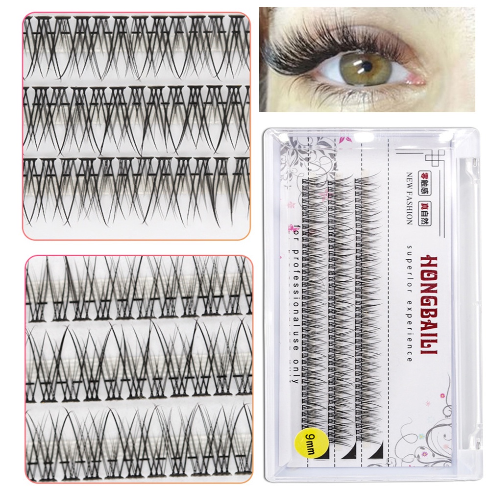 [Hàng mới về] Hộp lông mi giả bằng lông chồn mềm mại 0.07 8-14mm