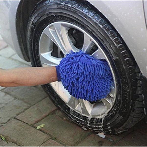 Găng tay vi sợi dùng để vệ sinh nhà bếp/ xe ô tô