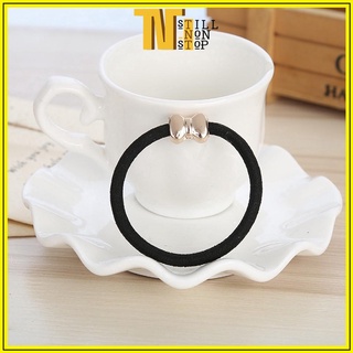 Thun Cột Tóc Cao Su Co Giãn Đầy Đặn Phong Cách Hàn Quốc