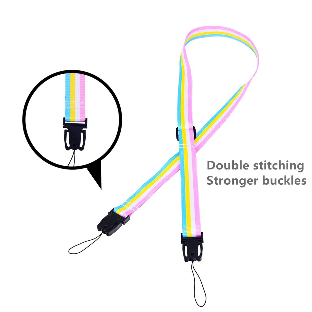 Fujifilm Instax Mini Film Camera Strap Rainbow Shoulder Strap