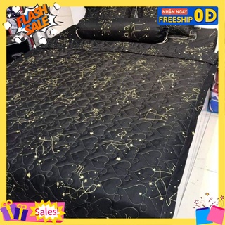 Bộ drap 1.8x2m và 2 vỏ gối cung hoàng đạo