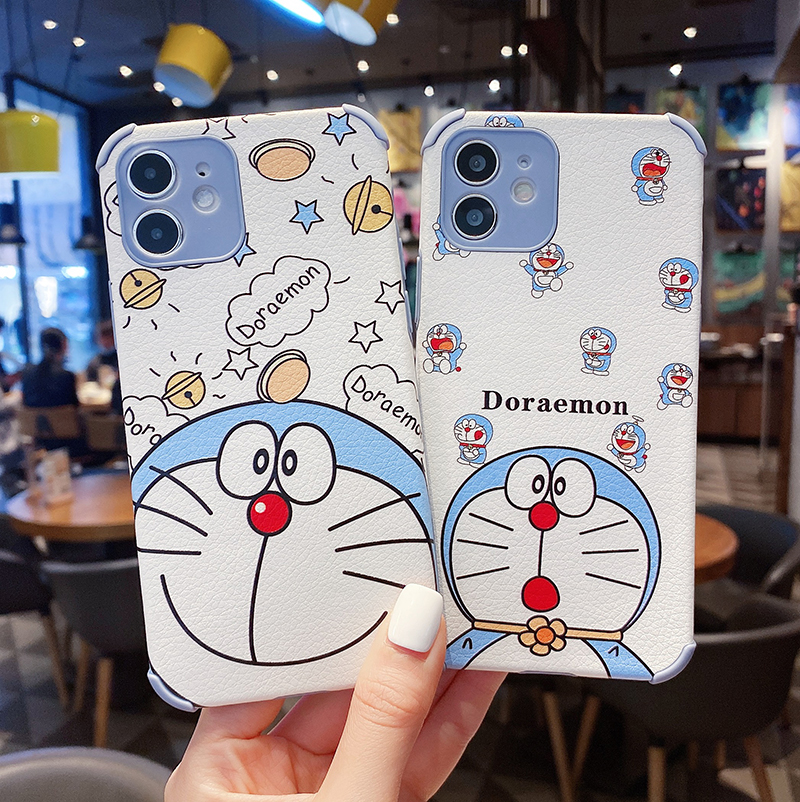 Ốp điện thoại vỏ mềm họa tiết Doraemon chuông cho iPhone 12 11 Pro MAX 6 6s 7 8 Plus XR X XS MAX SE 2020