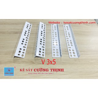 Sắt V lỗ - Lắp ráp kệ sắt đa năng