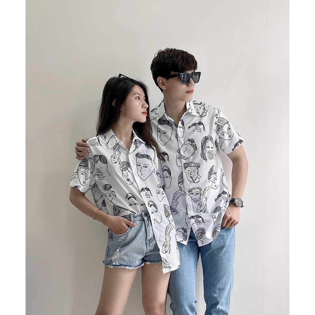 Áo sơ mi nam vải lụa cao cấp hot trend họa tiết pop art - SMTM131 (có video) | BigBuy360 - bigbuy360.vn