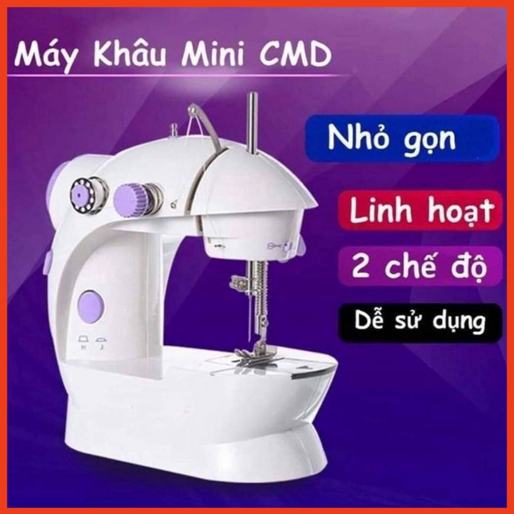 Máy May Để Bàn Nhỏ Gọn, Máy Khâu Mini Gia Đình - PT