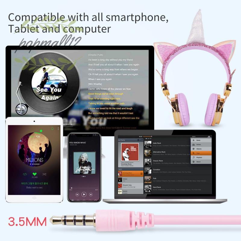Tai Nghe Chụp Tai Có Mic Thiết Kế Dễ Thương Cho Bé | BigBuy360 - bigbuy360.vn
