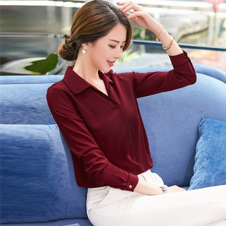 Áo sơ mi phối viền