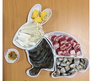 Đĩa con thỏ bát tràng