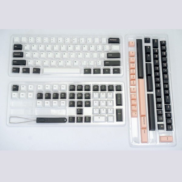 Bộ keycaps bàn phím Edra EKC7102 Olivia 160 nút - Hàng chính hãng Edra