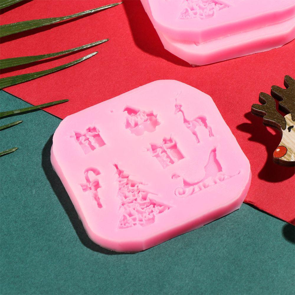 Khuôn Làm Bánh Chất Liệu Silicone Tự Làm Hình Cây Thông Giáng Sinh KENT1