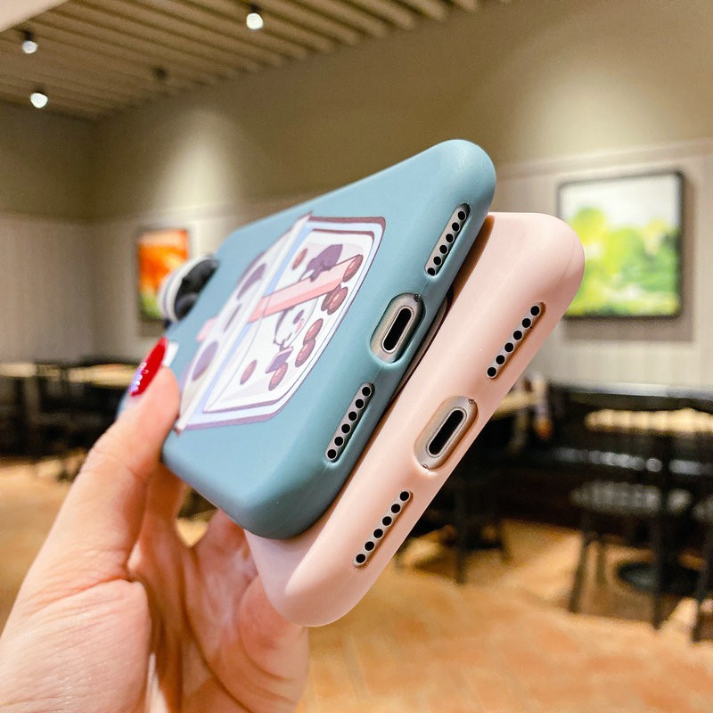 Ốp lưng Samsung J8 J7 J6 J6+ J5 J4 J4+ J2 M31 M30S M21 M20 A9 A7 A6 A6+ Plus Pro Prime 2018 3D Milk Tea Cup Cute Bear Soft Case Cover+Bear Doll | BigBuy360 - bigbuy360.vn