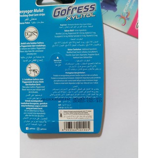 Kẹo Lá Ngậm Thơm Miệng Gofress (Vỉ 24 Lá)