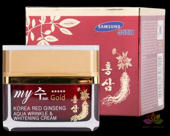 Kem hồng sâm Korea Red Ginseng Aqua Cream ngày & đêm