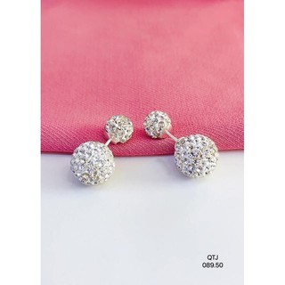 bông tai dior bạc 2 mẫu