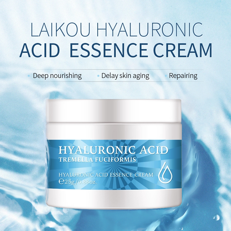 Kem Dưỡng Da Mặt Laikou Dẫn Xuất Axit Hyaluronic Dưỡng Ẩm Sâu Trì Hoãn Quá Trình Lão Hóa Da 25g