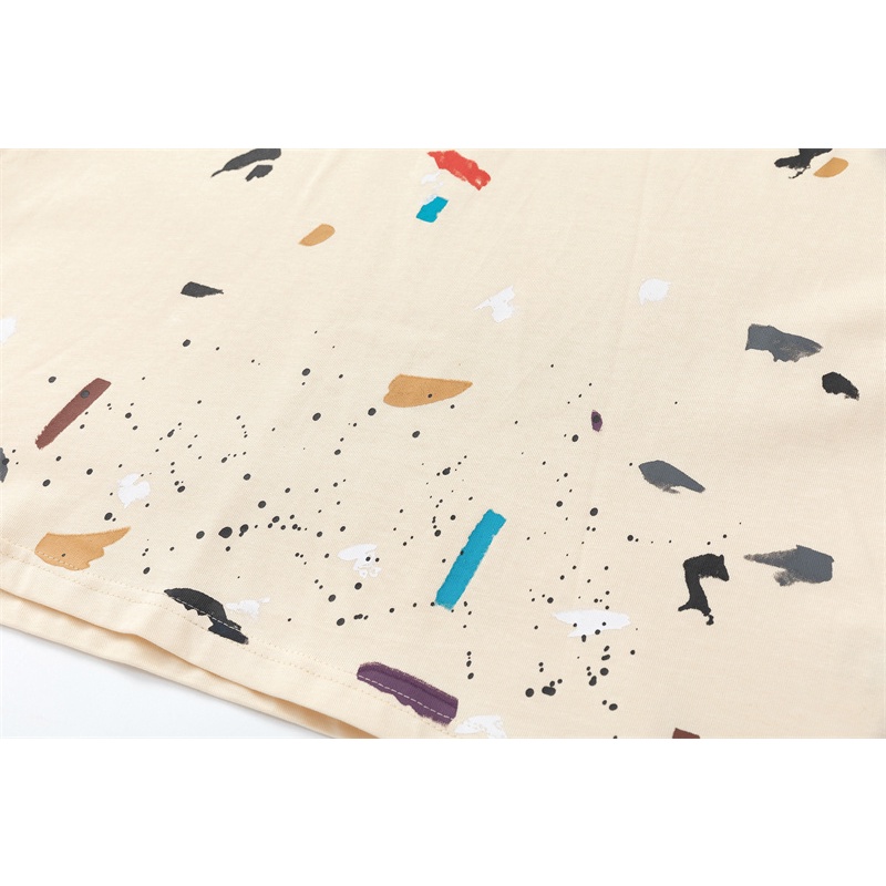 Áo Thun Ngắn Tay In Logo Graffiti Thời Trang Đường Phố