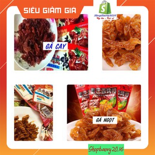 Sỉ 1 bịch 60 gói Gà Cay - Gà Ngọt Tứ Xuyên siêu ngon, siêu rẻ