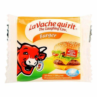 E - Phô Mai Lát Con Bò Cười Burger Gói 200G