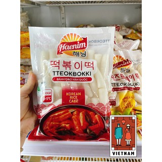 Bánh gạo thỏi tteobokki Haenim 500gr