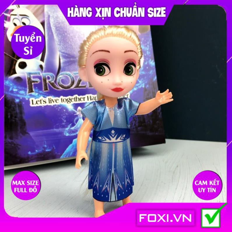 Búp bê Barbie Anna và Elsa Foxi-Đồ chơi công chúa nhân vật hoạt hình đẹp-vui nhộn-dễ thương-sáng tạo-Trò chơi nhập vai