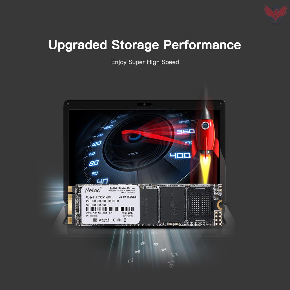 Ổ Cứng Fir Netac N535N M.2 2280 Ssd Sataiii 6gb / S 120gb Pcie Gen3 3d Mlc / Tlc Nand Flash Drive | BigBuy360 - bigbuy360.vn