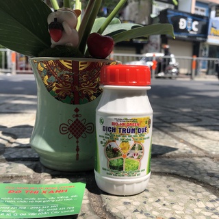 Phân trùn quế thủy phân, dịch trùn quế BIO GREEN đâm chồi mướt lá chai 100ml