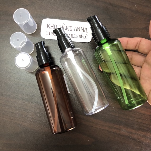 10 chai nhựa nhỏ xinh- Combo 10 chai trong suốt nhỏ 10ml/ 20ml/ 30ml- Chai xịt giọt, xịt sương, nắp nhôm, nắp bật, vặn