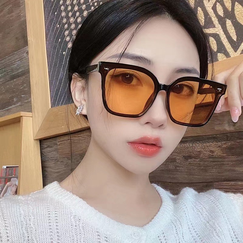 Kính Mát Chống Tia UV Phong Cách Hàn Quốc Đơn Giản Dành Cho Cả Nam Và Nữ