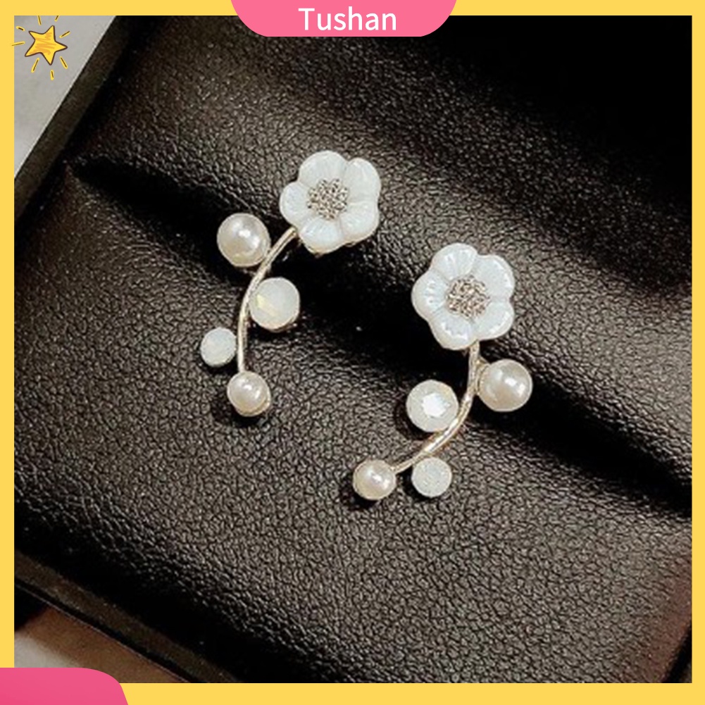 Khuyên tai nữ hình bông hoa thời trang