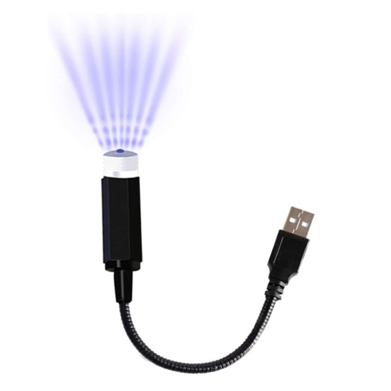 Đèn Led Usb Chiếu Hình Bầu Trời Đầy Sao Trang Trí Nội Thất Xe Hơi