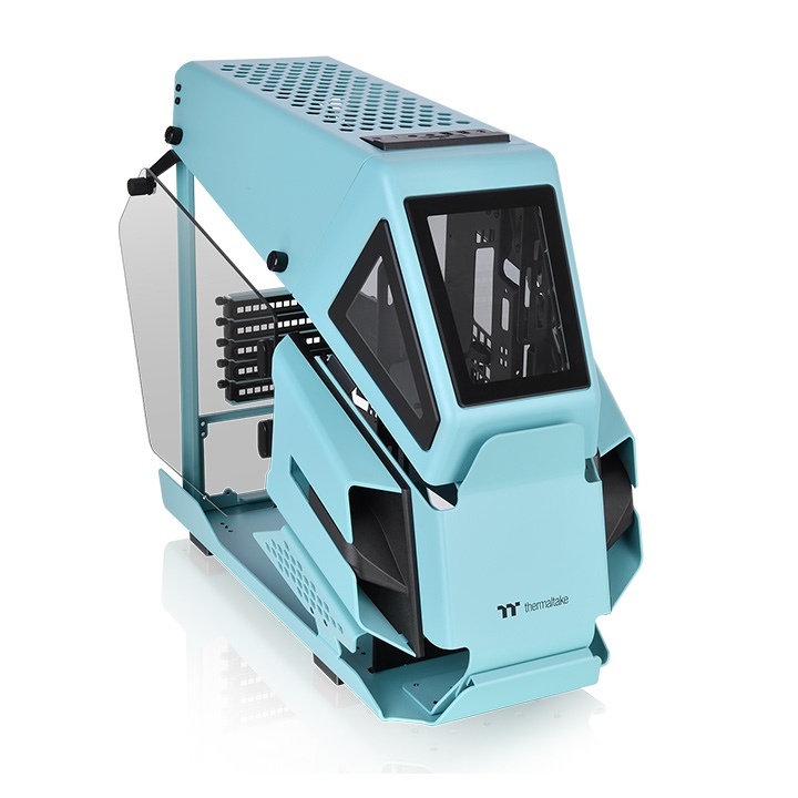 Vỏ case Thermaltake AHT200 TG Turquoise - Hàng chính hãng